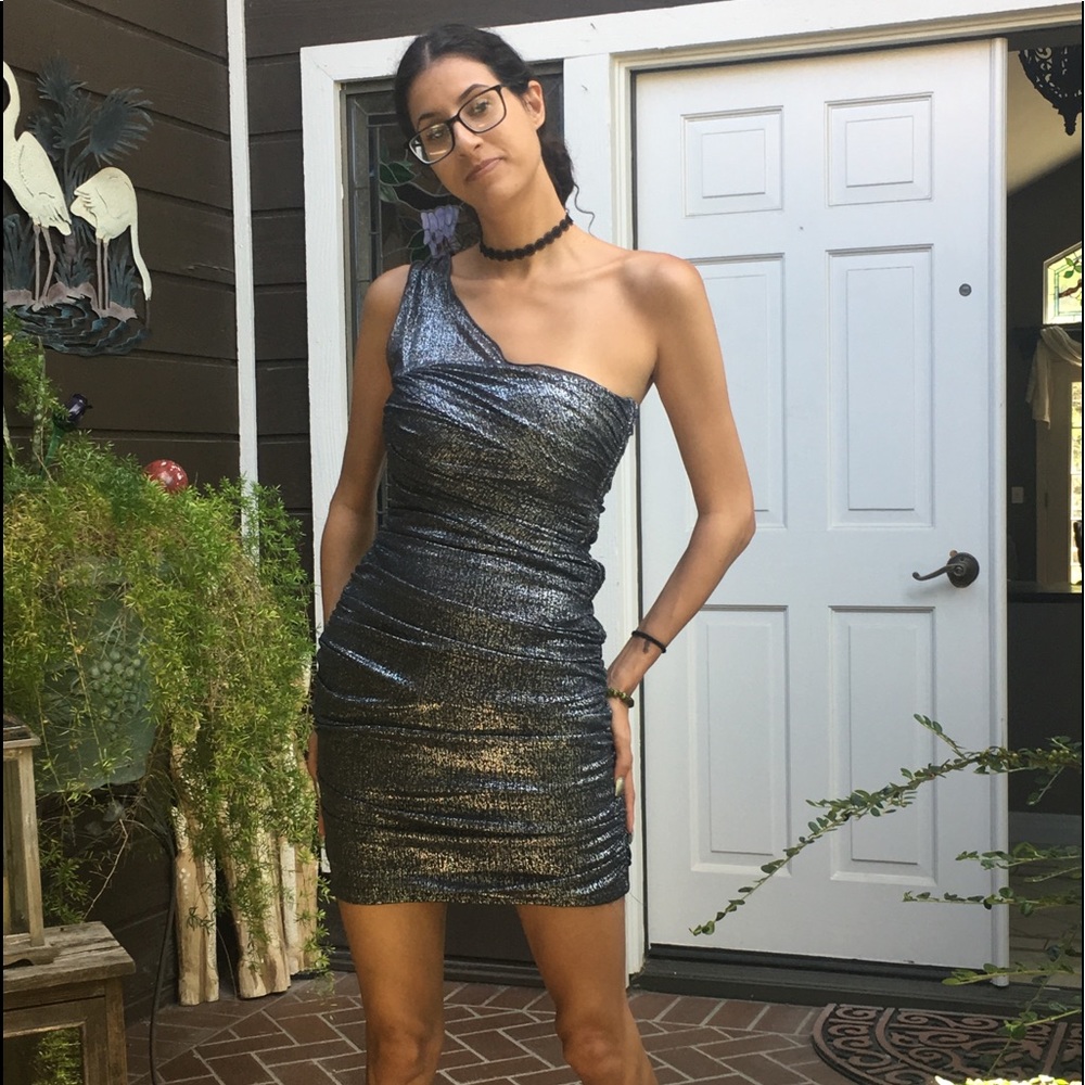 Frederick’s Silver Dress